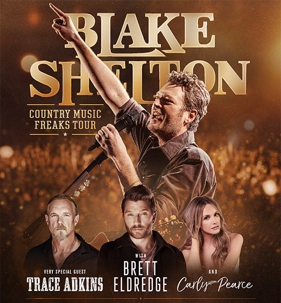 Blake Shelton's New Album, Texoma Shore, Included In Every Ticket Sold Online