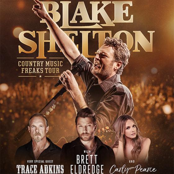 Blake Shelton's New Album, Texoma Shore, Included In Every Ticket Sold Online