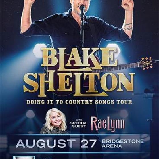 BLAKE SHELTON ANNOUNCES HIS 2017 “DOING IT TO COUNTRY SONGS” TOUR